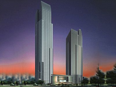 Gedung Tertinggi Hangzhou-New World Fortune Center